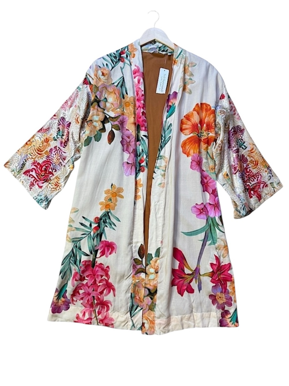 Soft Surroundings Enchanted Orchid Topper in Lotus size S/M NWT
